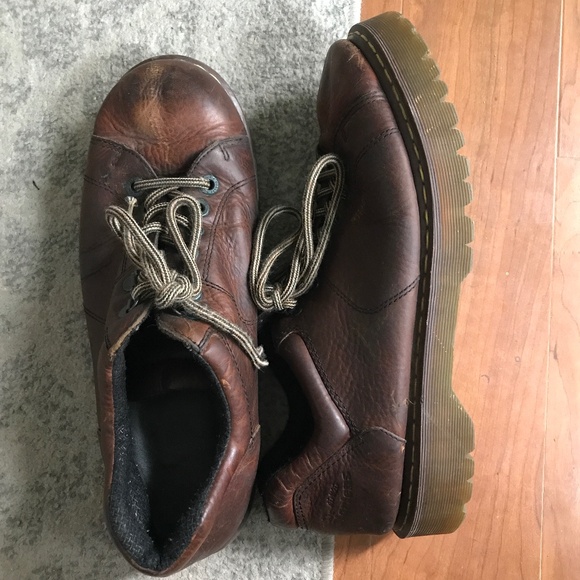 Dr. Martens brown leather size 14 mens - Picture 1 of 2